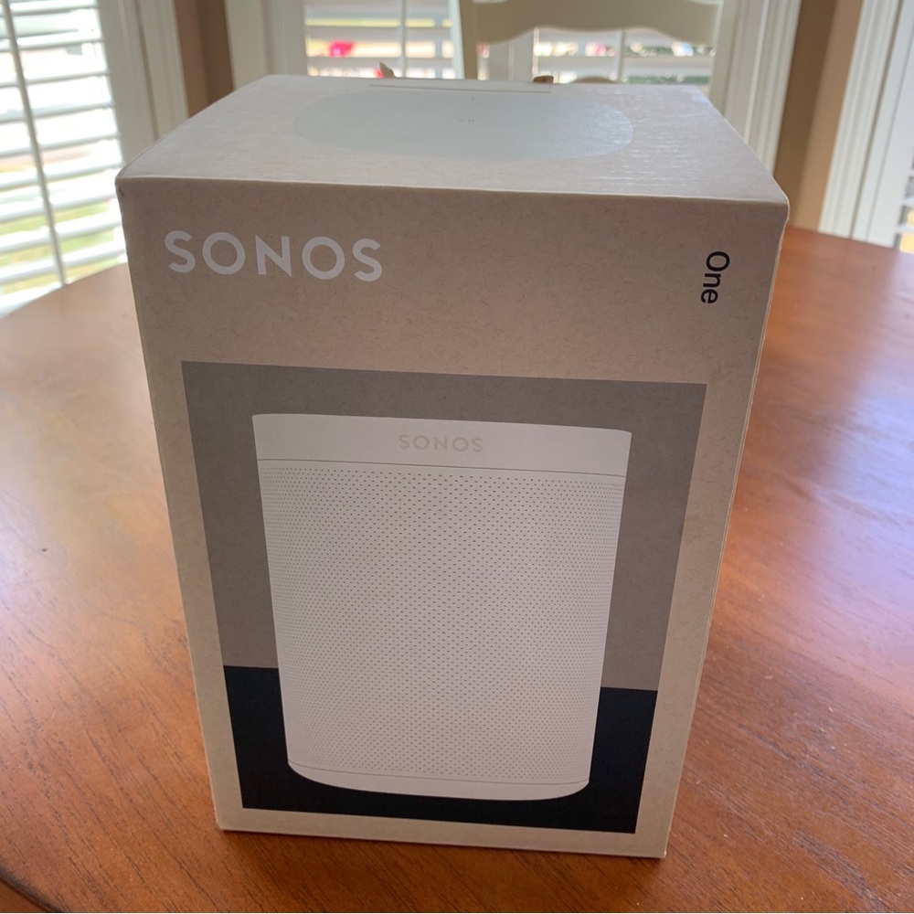 Sonos one gen 2 factory sealed voice control wireless speaker